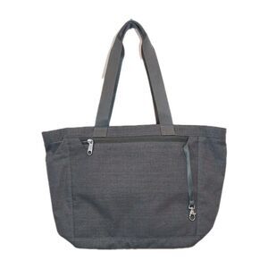 eBags Tote Bag Olive Green Zip Top Travel Shoulder Carry On Laptop Organizer NEW